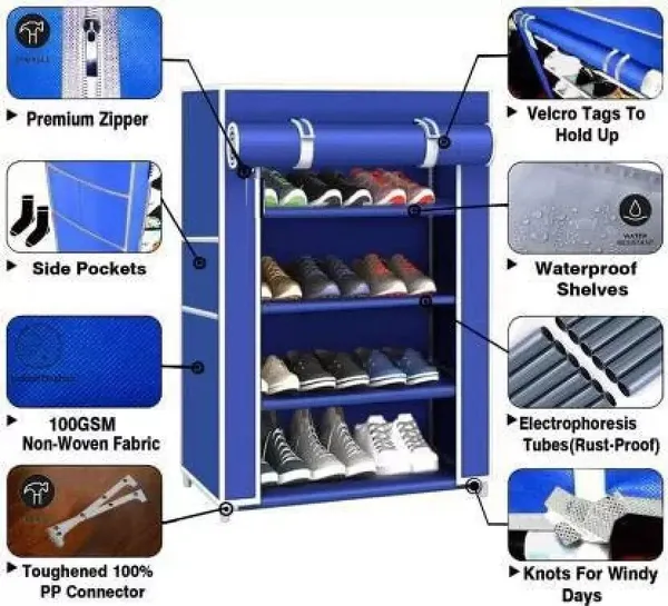 Blue_Premium_Quality_Plastic_Collapsible_Shoe_Stand_For_Home_&_Office