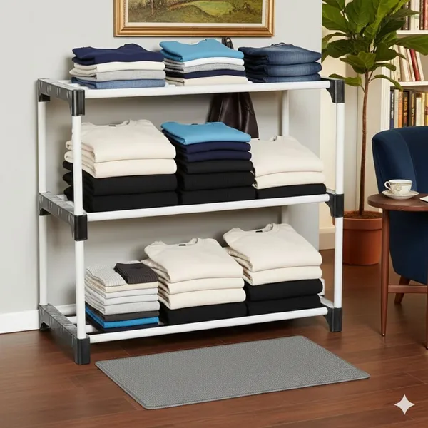 Black_Premium_Quality_Plastic_Shoe_Stand_For_Home_&_Office