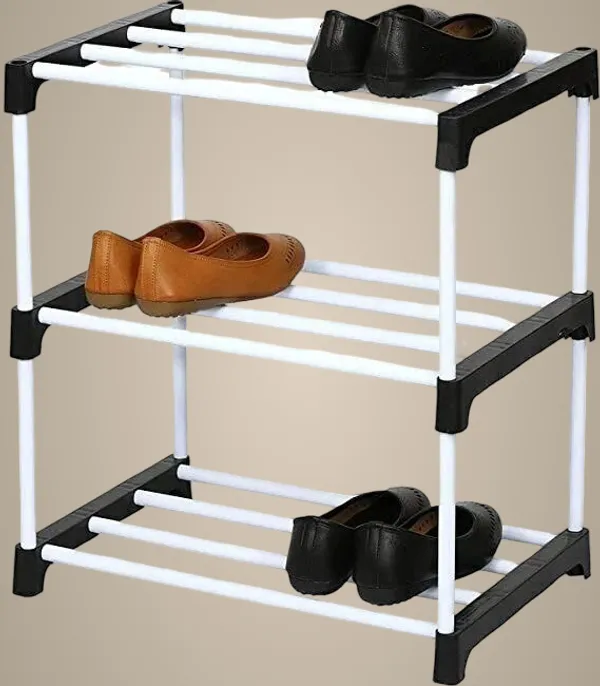 Black_Premium_Quality_Plastic_Shoe_Stand_For_Home_&_Office