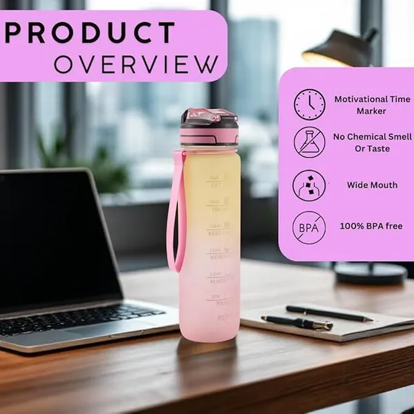 Pink_Tritan_Water_Bottle_With_Motivational_Time_Marker