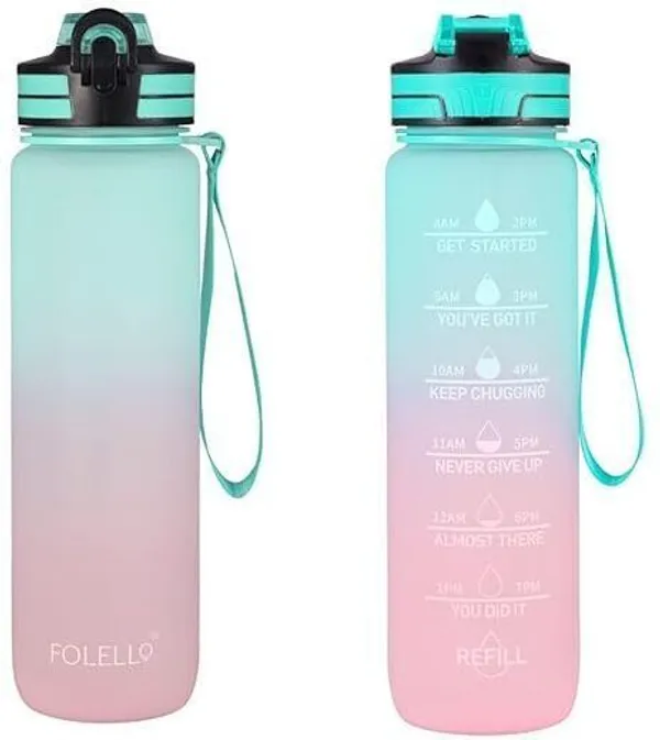 Pink_Tritan_Water_Bottle_With_Motivational_Time_Marker