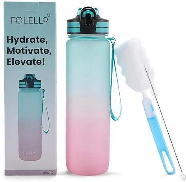 Pink_Tritan_Water_Bottle_With_Motivational_Time_Marker