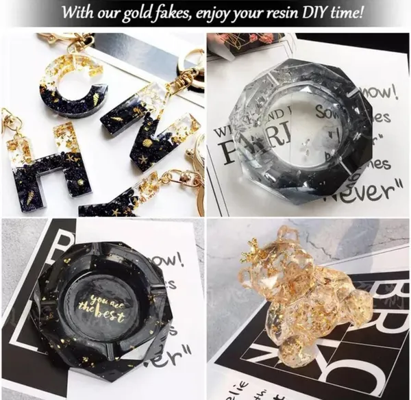 Gold_&_Silver_&_Rose_Gold_Leaf_Flakes_With_Tweezers__Bottle_For_Cake_Decorations,_Arts_&_Crafts._Each_Bottle_Contains_5G_Of_Stunning_Metallic_Flakes_For_Creative_Projects_(Set_of_3)