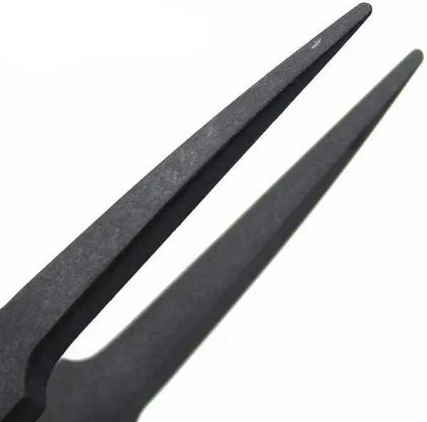 Black_Non-Magnetic_Esd_Safe_Anti-Static_Plastic_Tweezers_(Powdered_Coated)_(Pack_Of_15)