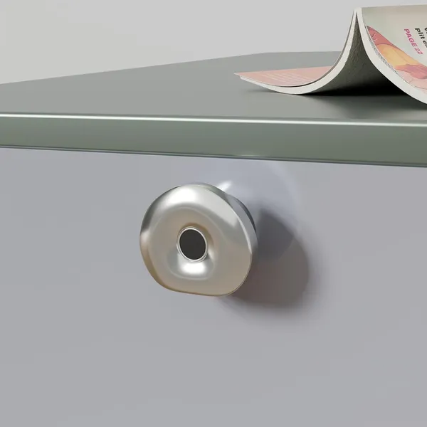 Silver_Zinc_Fingerprint_Lock_For_Home_Security