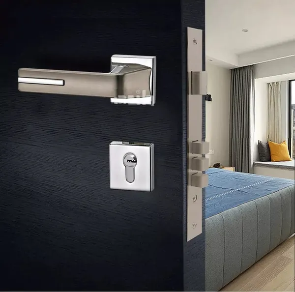 Silver_&_Grey_Zinc_Mortise_Door_Lock_For_Home_Security