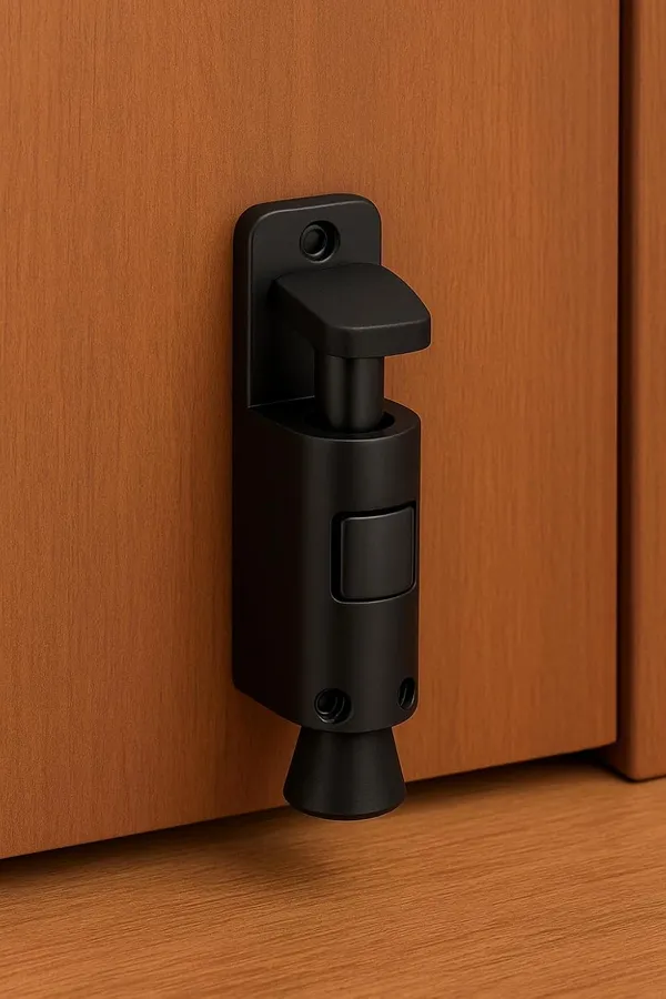 Black_Premium_5-Inch_Rubber_Aluminium_Push_Door_Stopper_with_Screw_|_Heavy_Duty_Wooden_Door_Stopper_for_Home,_Office,_Hotel_|_|_Strong_Grip_Door_Holder_for_All_Surfaces_(Pack_of_1)