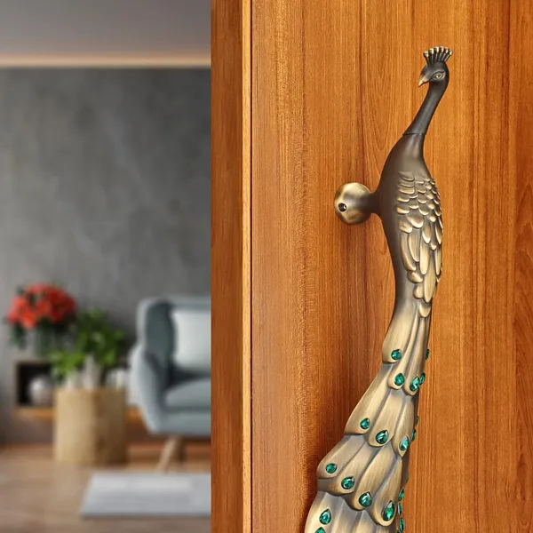 Brass_Antique_Zinc_Main_Door_Handle_For_Home_Security