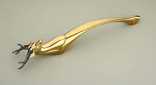 Gold_Zinc_Main_Door_Handle_For_Home_Security