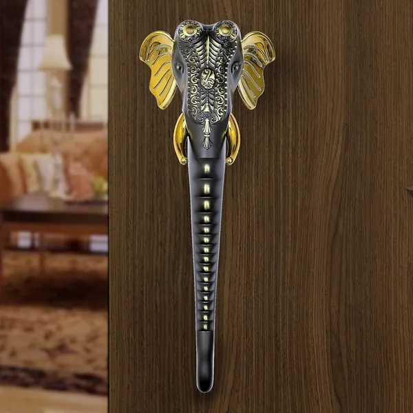 Brass_Antique_&_Gold_Zinc_Main_Door_Handle_For_Home_Security