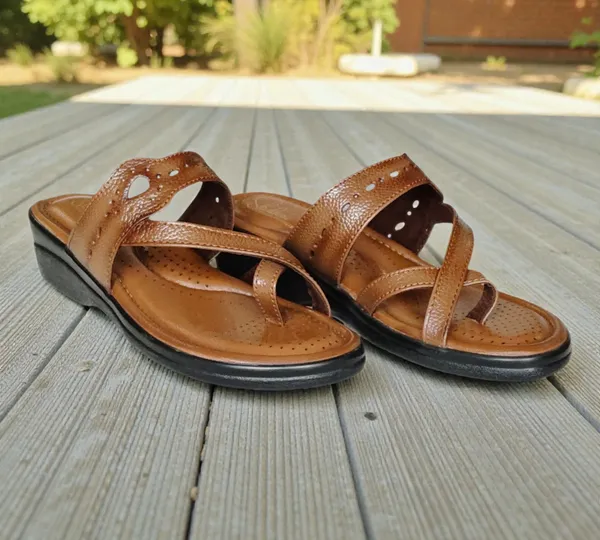 Tan_Pure_Leather_Heel_Platform_Sandals_For_Women