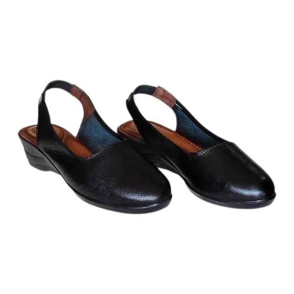 Black_Pure_Leather_Heel_Sandals_For_Women