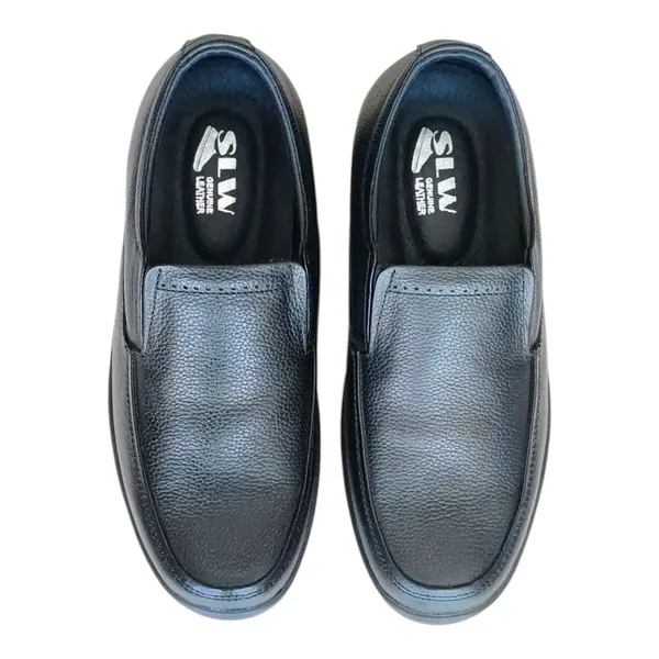 Black_Pure_Leather_Breathable_Daily_Slip-On_Shoes_For_Men