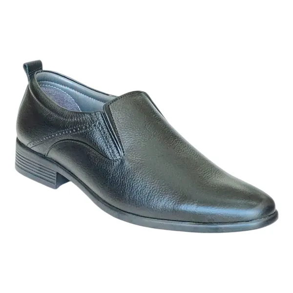Black_Pure_Leather_Minimalist_Urban_Slip-On_Shoes_For_Men