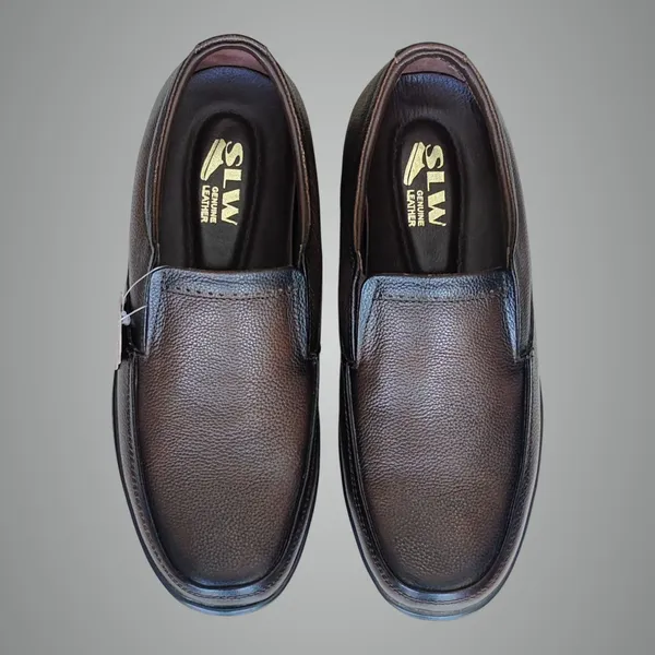 Brown_Pure_Leather_Breathable_Daily_Slip-On_Shoes_For_Men