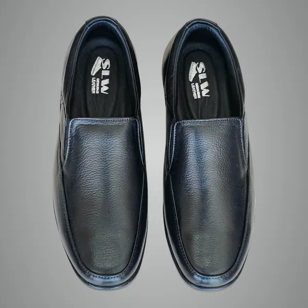 Black___Pure_Leather_Cushioned___Slip-On_Shoes_For_Men