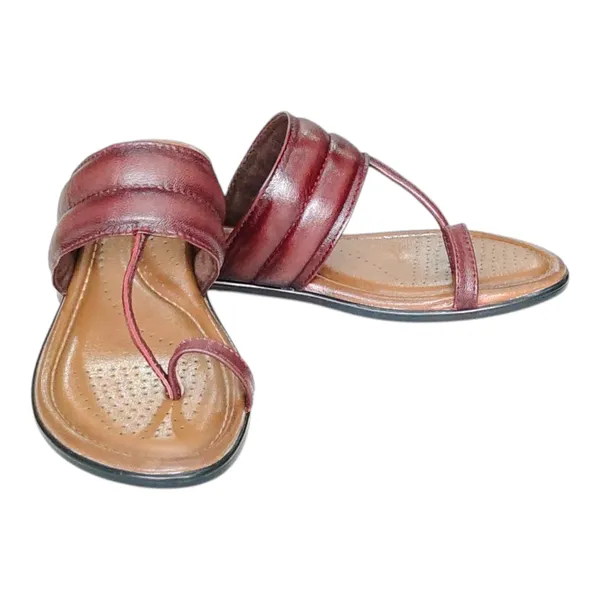 Cherry_Pure_Leather_Minimalist_Stylish_Flat_Chappals_For_Women