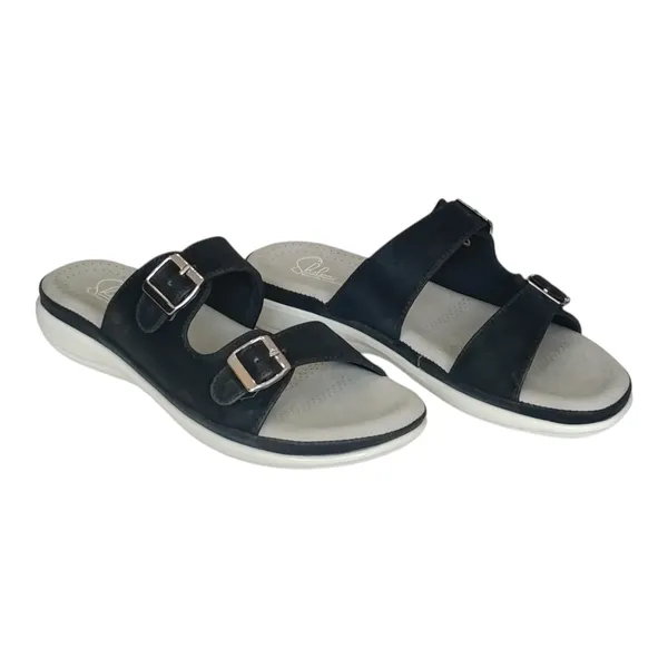 Black_Pure_Leather_Flat_Heel_Ortho_Chappals_For_Women