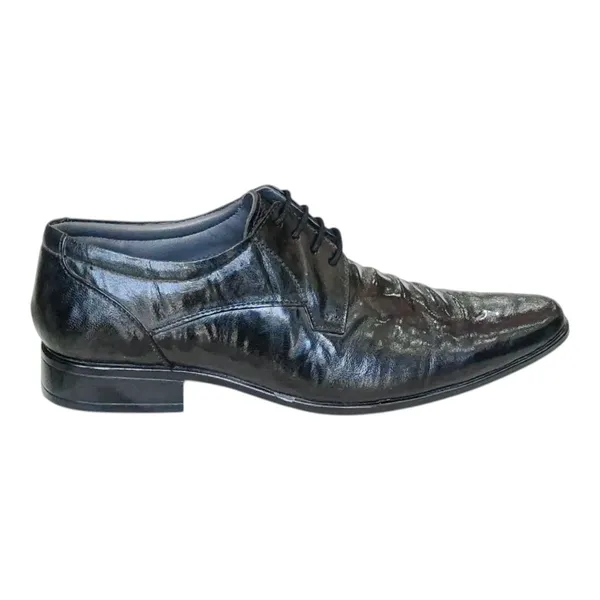 Black_Pure_Leather_Classic_Derby_Lace-Up_Shoes_For_Men