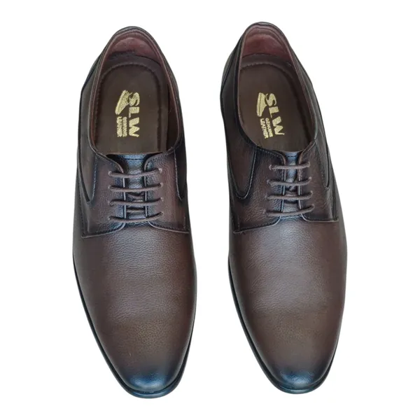 Brown_Pure_Leather_Formal_Derby_Shoes_For_Men