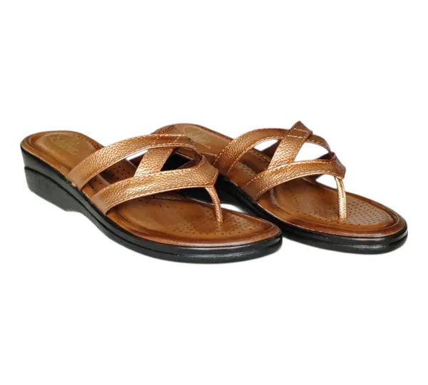 Beige_Pure_Leather_Heel_Platform_Sandals_For_Women