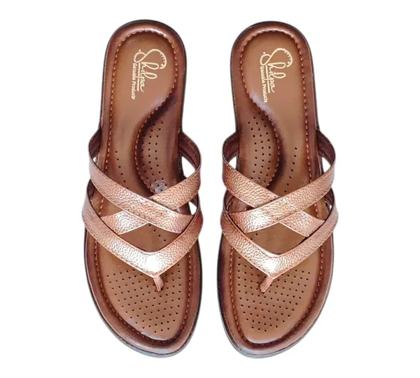 Beige_Pure_Leather_Heel_Platform_Sandals_For_Women