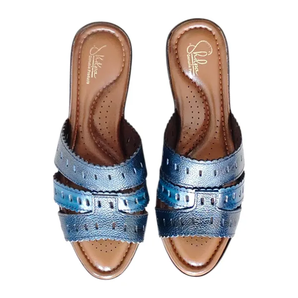 Blue___Pure_Leather_Heel_Sandals_For_Women