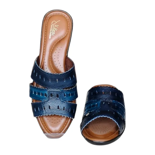 Blue___Pure_Leather_Heel_Sandals_For_Women