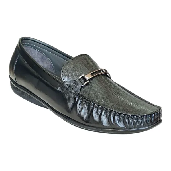 Black_Pure_Leather_Smart_Casual_Loafers_For_Men