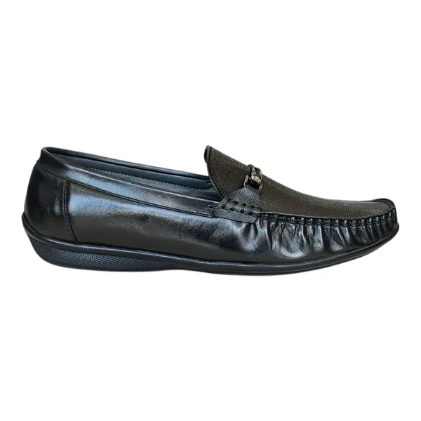 Black_Pure_Leather_Smart_Casual_Loafers_For_Men