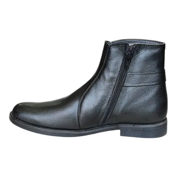 Black_Pure_Leather_Rugged_Ankle_Length_Boots_For_Men