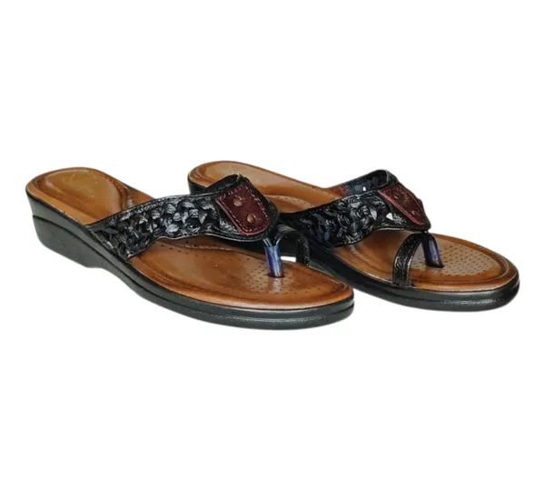 Black_Pure_Leather_Heel_Platform_Sandals_For_Women