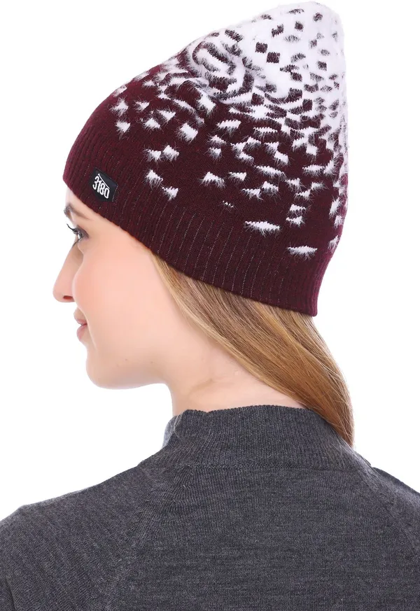 Maroon_Skull_Cap_Cap_For_Women