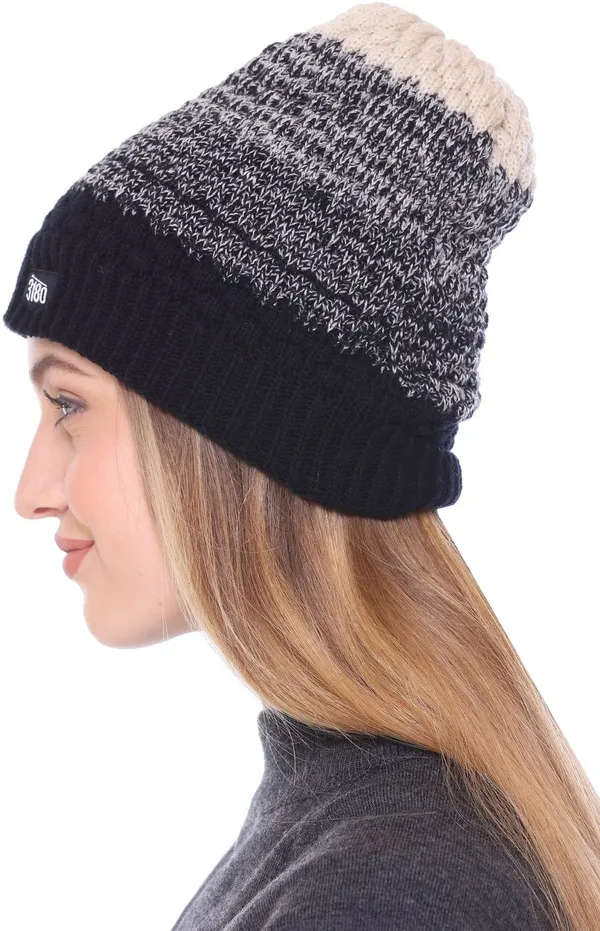 Black_Self_Design_Skull_Cap_Cap_For_Women
