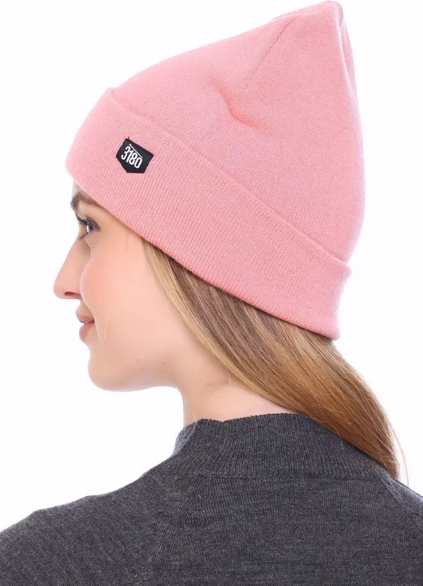 Pink_Solid_Skull_Cap_Cap_For_Women