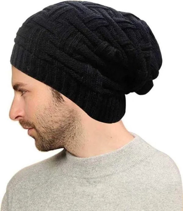 Black_Ultra_Wise_Self_Design,_Woven_Monkey_Cap_Cap_For_Men_&_Women