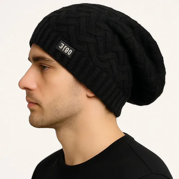Black_Solid_Beanie_Cap_For_Men