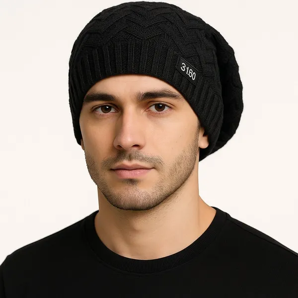 Black_Solid_Beanie_Cap_For_Men