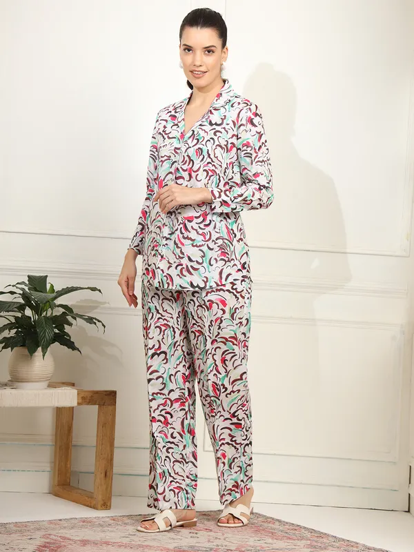 Multicolor_Pure_Cotton_Co-Ord_Set_For_Women