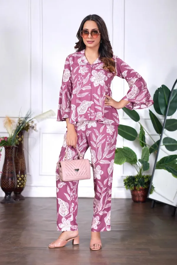 Pink_Rayon_Co-Ord_Set_For_Women