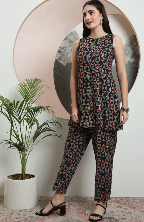 Navy_Blue_Rayon_Co-Ord_Set_For_Women