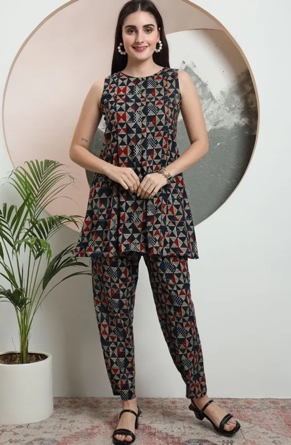 Navy_Blue_Rayon_Co-Ord_Set_For_Women
