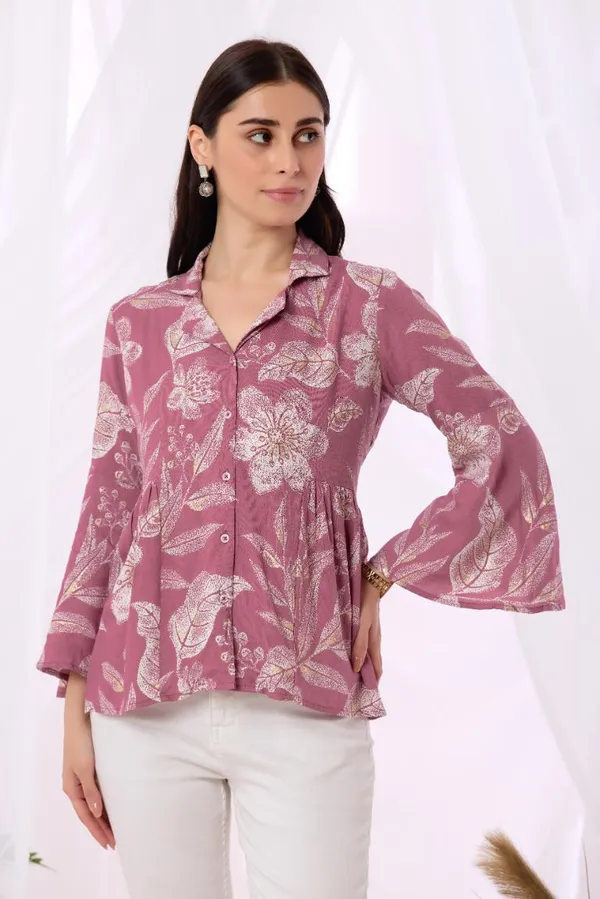 Pink_Viscose_Rayon_Top_For_Women
