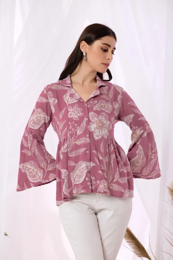 Pink_Viscose_Rayon_Top_For_Women