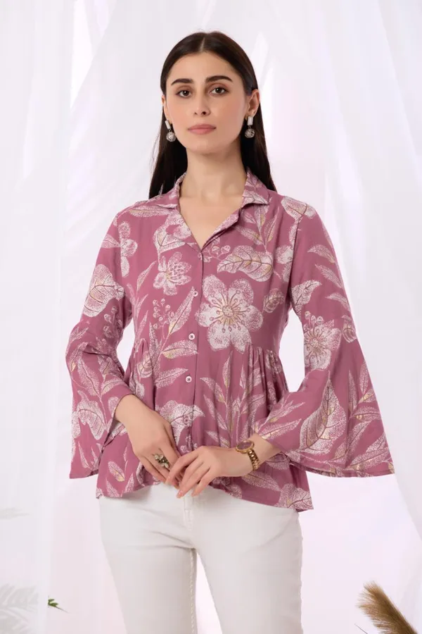 Pink_Viscose_Rayon_Top_For_Women