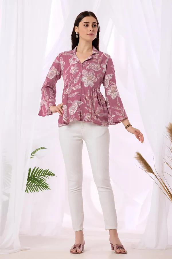 Pink_Viscose_Rayon_Top_For_Women