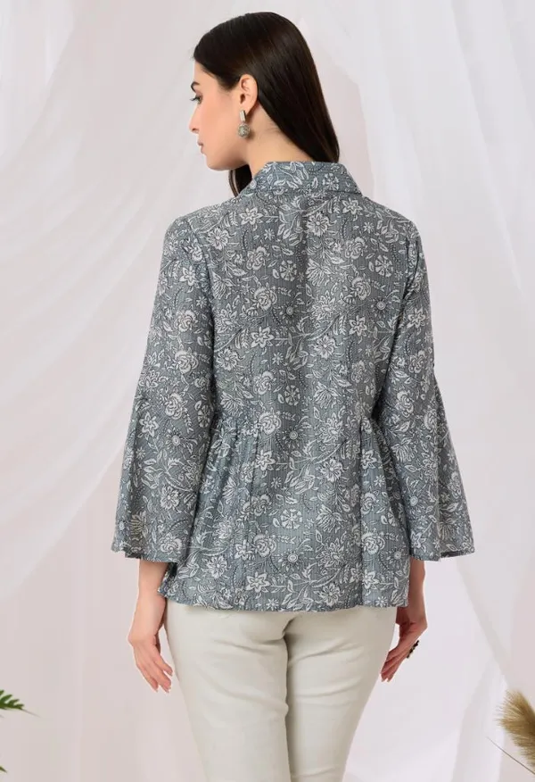 Grey_Viscose_Rayon_Top_For_Women