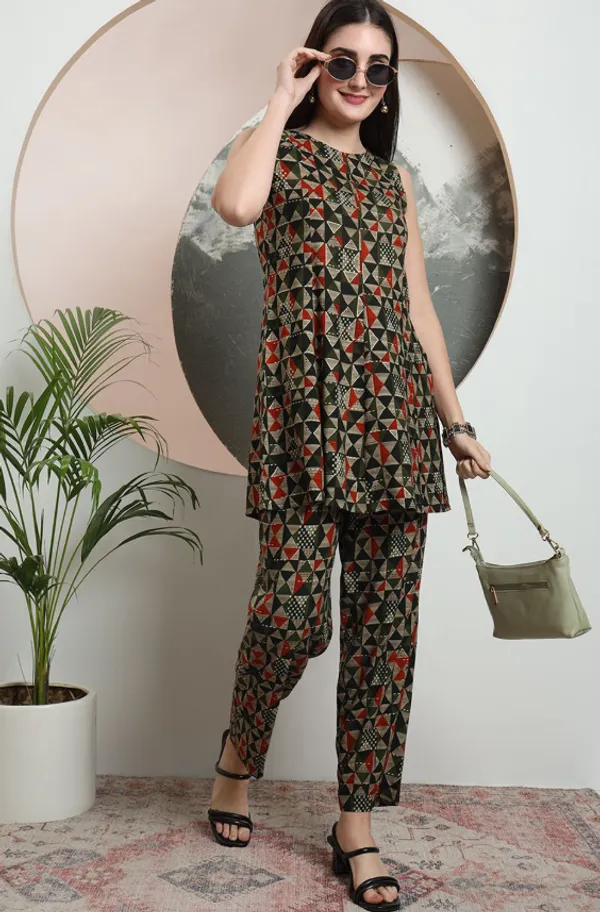 Green_Rayon_Co-Ord_Set_For_Women