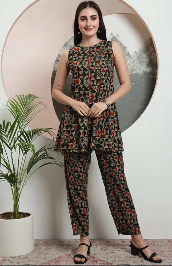 Green_Rayon_Co-Ord_Set_For_Women