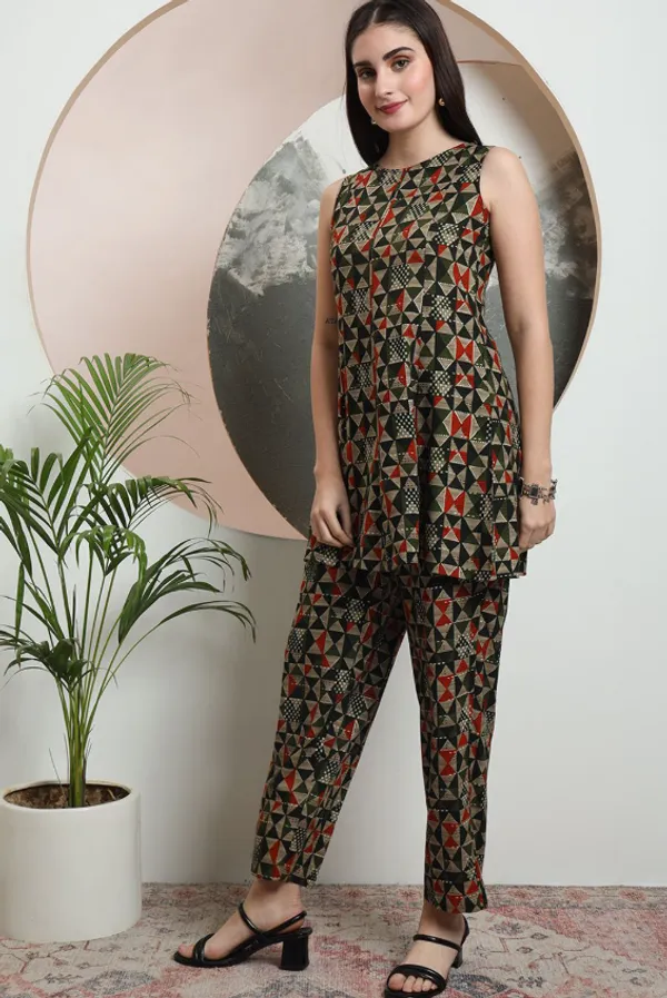 Green_Rayon_Co-Ord_Set_For_Women